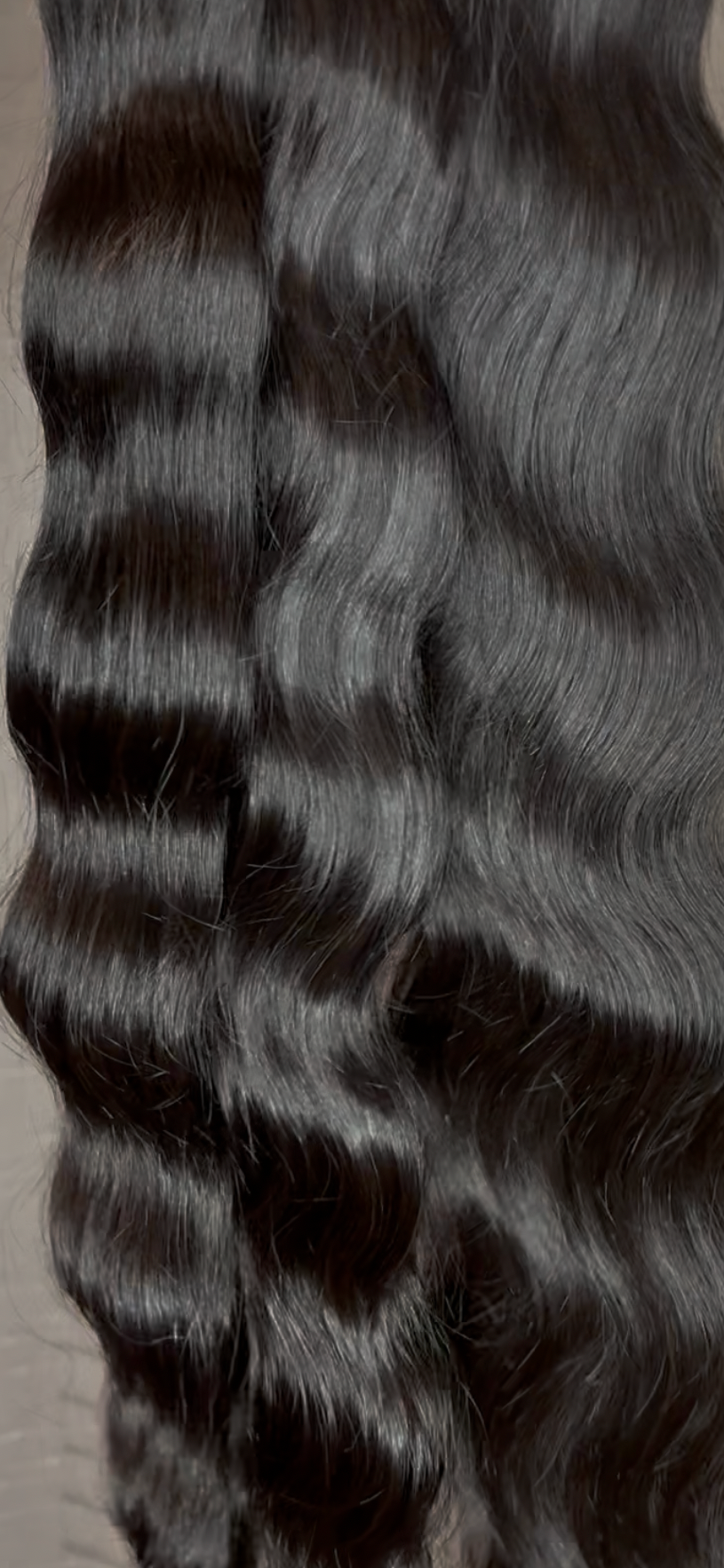 Natural wavy bundles